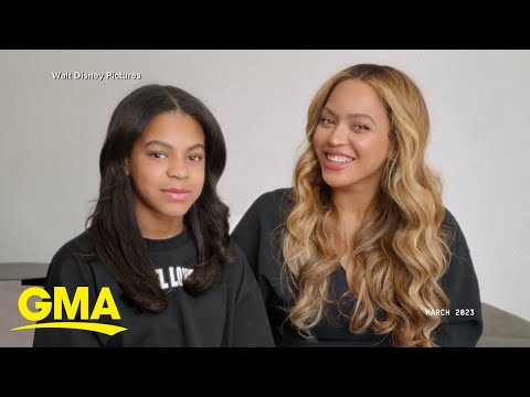 Exclusive: Beyoncé and Blue Ivy behind the scenes of Disney's 'Mufasa: The Lion King'