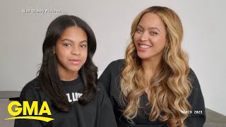 Exclusive: Beyoncé and Blue Ivy behind the scenes of Disney&#39;s &#39;Mufasa: The Lion King&#39;
