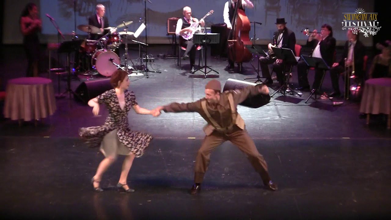 Spectacle  "du ragtime au swing 2"  SWING IN AIX FESTIVAL 2019-   Andreas Olsonn et Olga Marina
