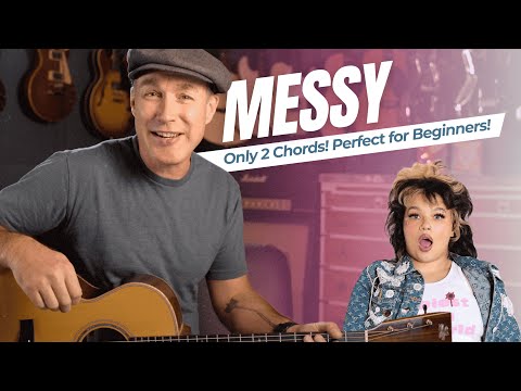 Messy by Lola Young | 2 Chords Only Easy Guitar Lesson (RADIO EDIT!)