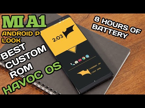 mia1 best custom rom havoc os| havoc os mia1 oreo 8.1 with June security patch+customization !! Video