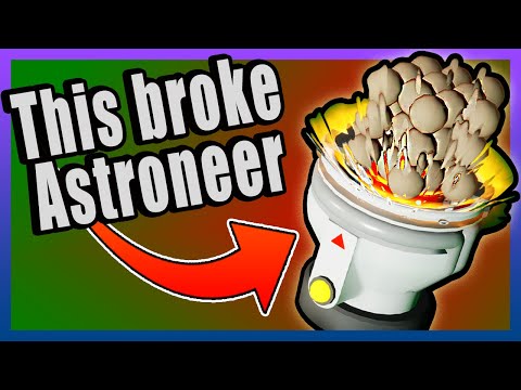 The Portable Smelting Furnace BROKE Astroneer forever