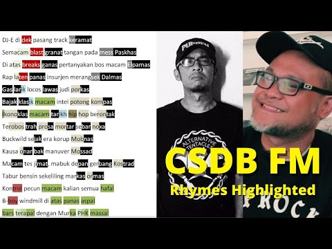 Morgue Vanguard X Doyz - CSDB FM (Feat. Iwa K) | Rhymes Highlighted
