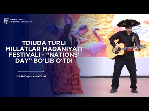 TDIUda turli millatlar madaniyati festivali -  “Nations’ Day” bo‘lib o‘tdi