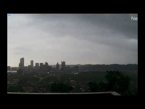 Pittsburgh Cam time lapse of storm