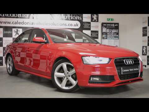 🏁2012 62 AUDI A4 2.0 TDI S LINE 4DR DIESEL MANUAL🏁 @ CALEDONIA VEHICLE SOLUTIONS, AYR