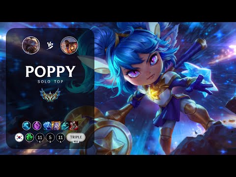 Poppy Top vs K'Sante - KR Challenger Patch 13.23