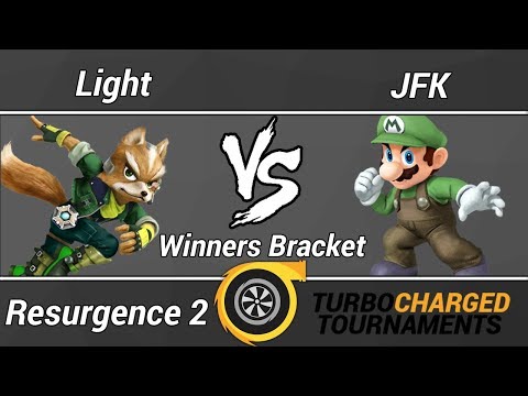 Resurgence 2 Wii U Singles (Winners Bracket) - Light (Fox) vs. JFK (Mario)