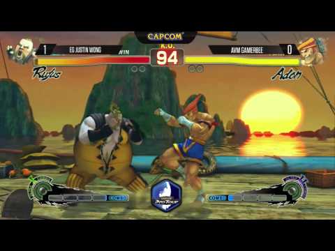 SSF4AE2012 EG JUSTIN WONG VS AVM GAMERBEE - Final Round XVII Day 2 Top 16