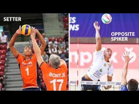 Nimir Abdel   Aziz   The Setter volleyball   نمر عبد العزيز معد منتخب هولندا