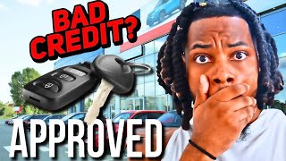 Buy Car With Bad Credit And No MONEY DOWN! (2024)