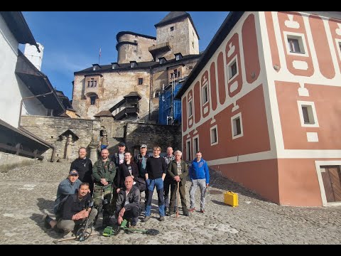 Prieskum východného svahu Oravského hradu