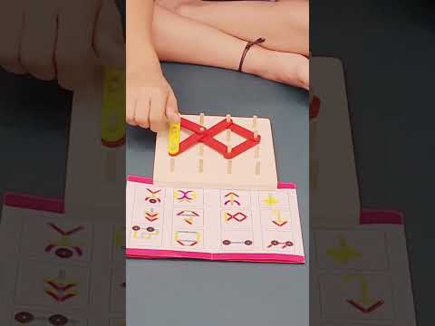 Replicating Patterns: A Fun Puzzle for Visual Perception & Fine Motor Skills! | Connecting Dots CDC