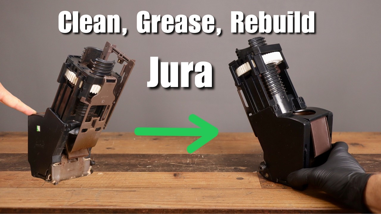 Jura Brew Group - How To Clean, Grease, Disassemble and Reassemble