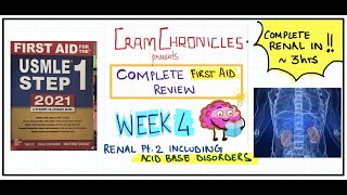 RENAL Part 2 || FIRST AID REVIEW || The 20th Notebook || HIGH YIELD NEET/NEXT/INI-CET/USMLE ||