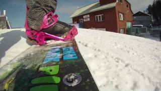 preview picture of video 'GoPro Hero Snowboard Test HD'