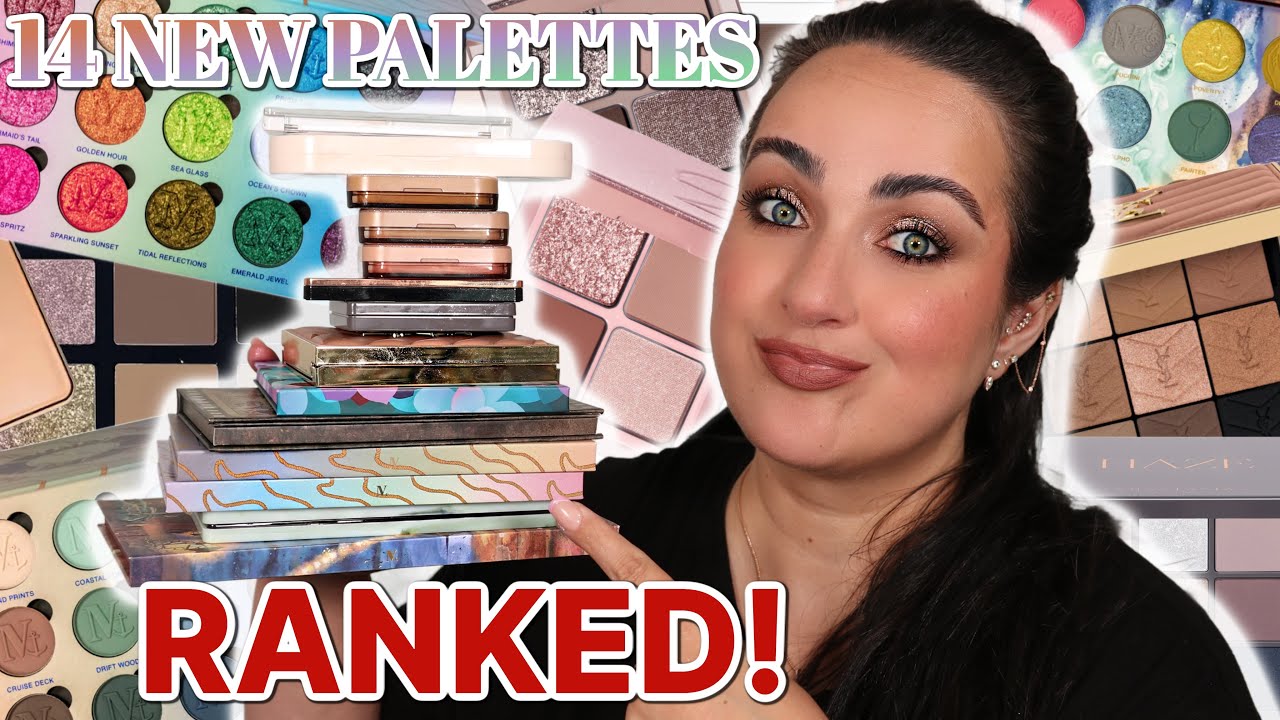 RANKING EVERY PALETTE I'VE TRIED IN 2026! (SO FAR)