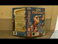 Opening And Closing To Hercules A Original 1997 Film WDHV VHS New Zealand 02 03 1998 Version