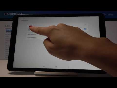 SAMSUNG Do Tab A 2018 DO NOT DISTURB TUTORIAL
