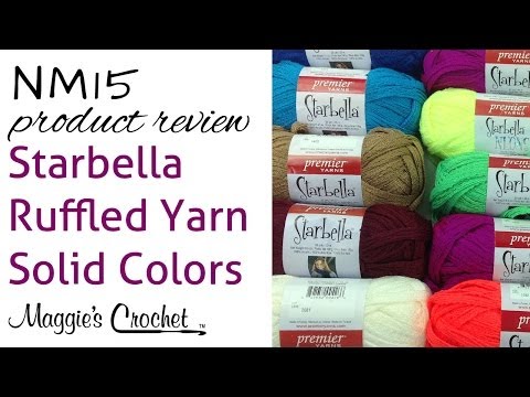 Starbella Ruffled Yarn Solid Colors Product Review