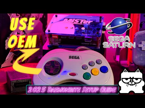 MiSTer FPGA Sega Saturn Controller Adapter | DIY USB Build Guide (Daemonbite Tutorial)