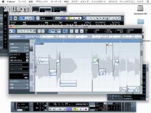 サンレコCubase 5 feat.DE DE MOUSE 前編