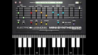 Video thumbnail for ELECTRO HARMONIX MINI SYNTHESIZER Quick Play Demo for the iPad by The Sound Test Room