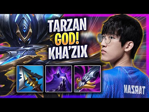 TARZAN IS A GOD WITH KHA'ZIX! - Tarzan Plays Kha'zix JUNGLE vs Viego! | Season 2024