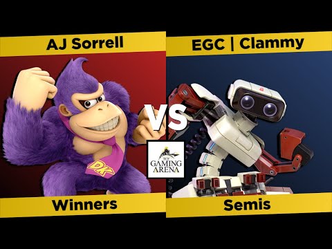 TCF Smash 5 Winners Semis - AJ Sorrell (Donkey Kong) vs Clammy (ROB) - SSBU Tournament