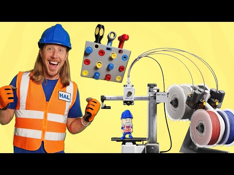 Tools are Cool Song for Kids | 3D Printed Tools - Kingdom Kids Zone, Sing With Me - Handyman Hal - Music for Kids