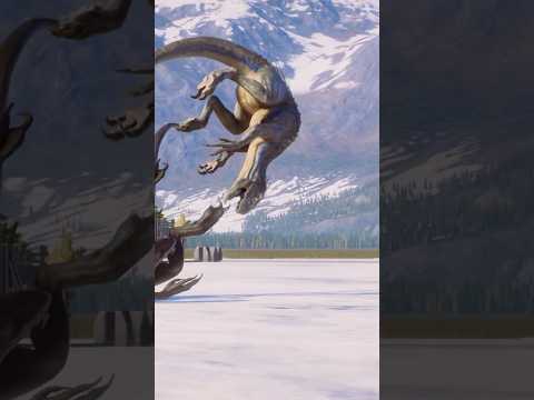 indoraptors don't like each other  #jurassicworldevolution2#jurassicworld #indoraptor