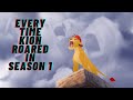 The Lion Guard Every Time Kion Roared In Season1