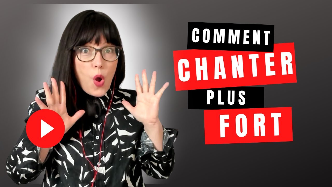 Chanter Plus FORT (Techniques et Démo) ✅