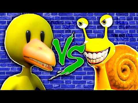 Slow Seline (Garten of Banban 2) Vs. Yellow (Rainbow Friends) - Rap Battle - Game Combat