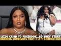 Lizzo Cried To Facebook And Instagram So They Start Banning Comments That F A T Shamed Her