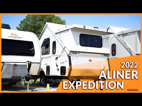 BIGGEST ALiner!? 2022 ALiner Expedition A-Frame Pop Up Travel Trailer Virtual Tour | Beckley's RVs