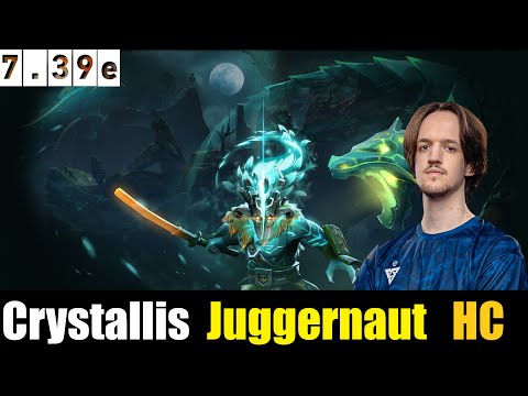🤯Crystallis [Juggernaut] HC 7.39D- DOTA 2 HIGHEST MMR #dota2  #dota2gameplay