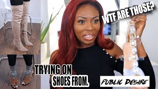UNBOXING SHOES FROM PUBLIC DESIRE....WHAT ARE THOSE? BLACK FRIDAY READY