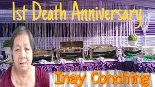 1st death Anniversary of Inay Conching #wemissyou #familylove #foreverybody