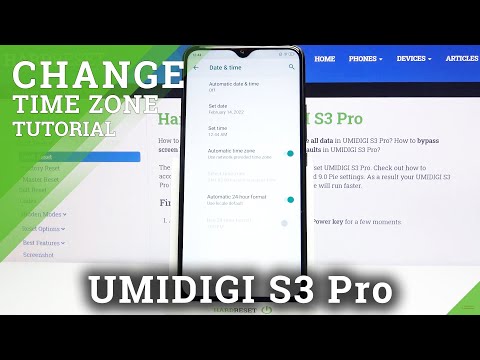 How to Change Date & Time in UMIDIGI S3 Pro – Time Settings