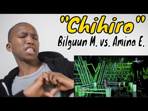 Bilguun M. vs. Amina E. - "Chihiro" | REACTION | The Voice of Mongolia 2022
