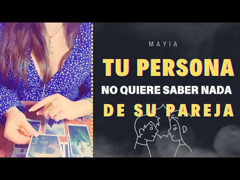 TU 🫵🏻 PERSONA NO QUIERE SABER NADA DE SU PAREJA 😲✖️🤯