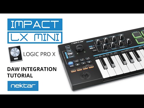 Nektar LX Mini Tutorial - Logic Pro DAW Integration