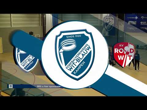 Wit-blauw/Green Organics 1 vs. Rood-Wit 1(live)