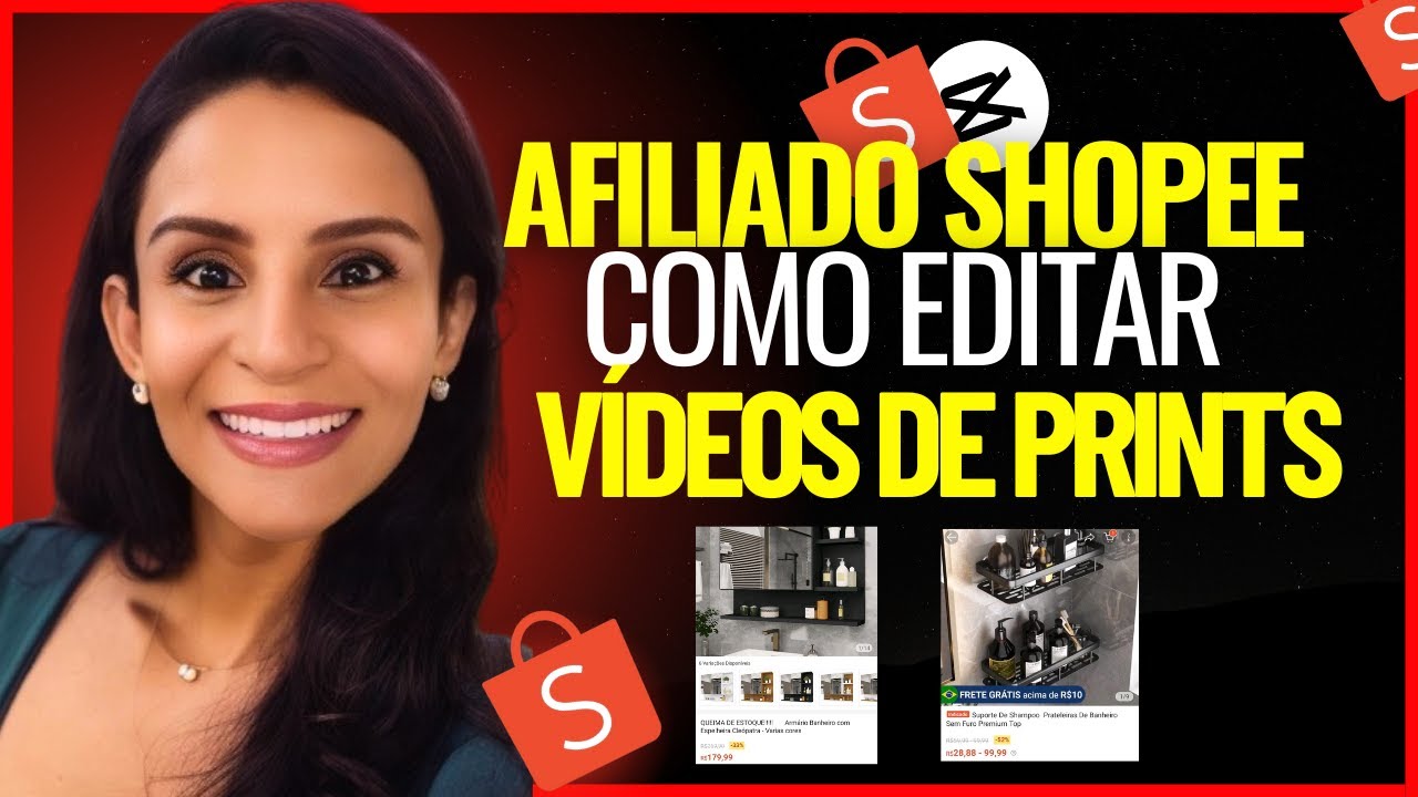 AFILIADO SHOPEE:Descubra Como Editar Vídeos com Fotos de Produtos da Shopee / Passo a Passo Completo