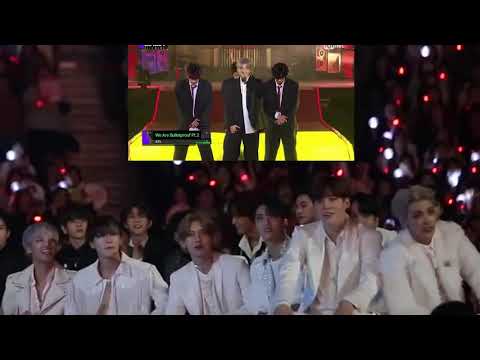 ATEEZ Reaction to BTS 'We Are Bulletproof ' at MAMA 2019