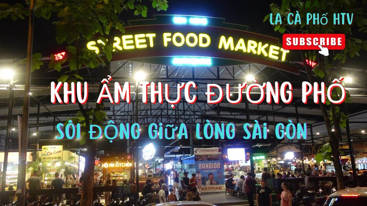 Khu ẩm thực Bến Nghé Street food market, 134-136 Nam Kỳ Khởi Nghĩa, Phường Bến Nghé, Quận 1, Thành phố Hồ Chí Minh
