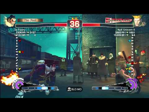 Za Fuuru (E  Honda) vs NpX Unicorn II (Guile)