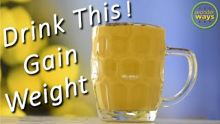 Weight Gain Smoothie |Take Once Daily Gain Weight Naturally |Healthy Smoothie recipe |Mango smoothie