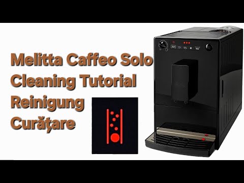 Melitta Caffeo Solo - Cleaning Tutorial
